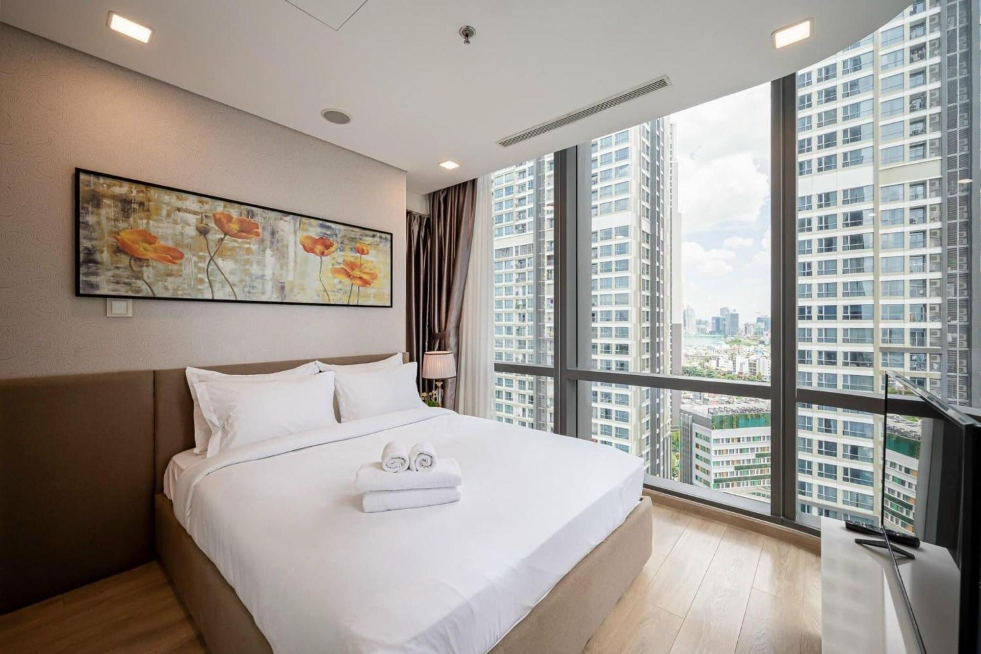 Sky Park Apartment - Vinhomes Central Park 호치민 외부 사진