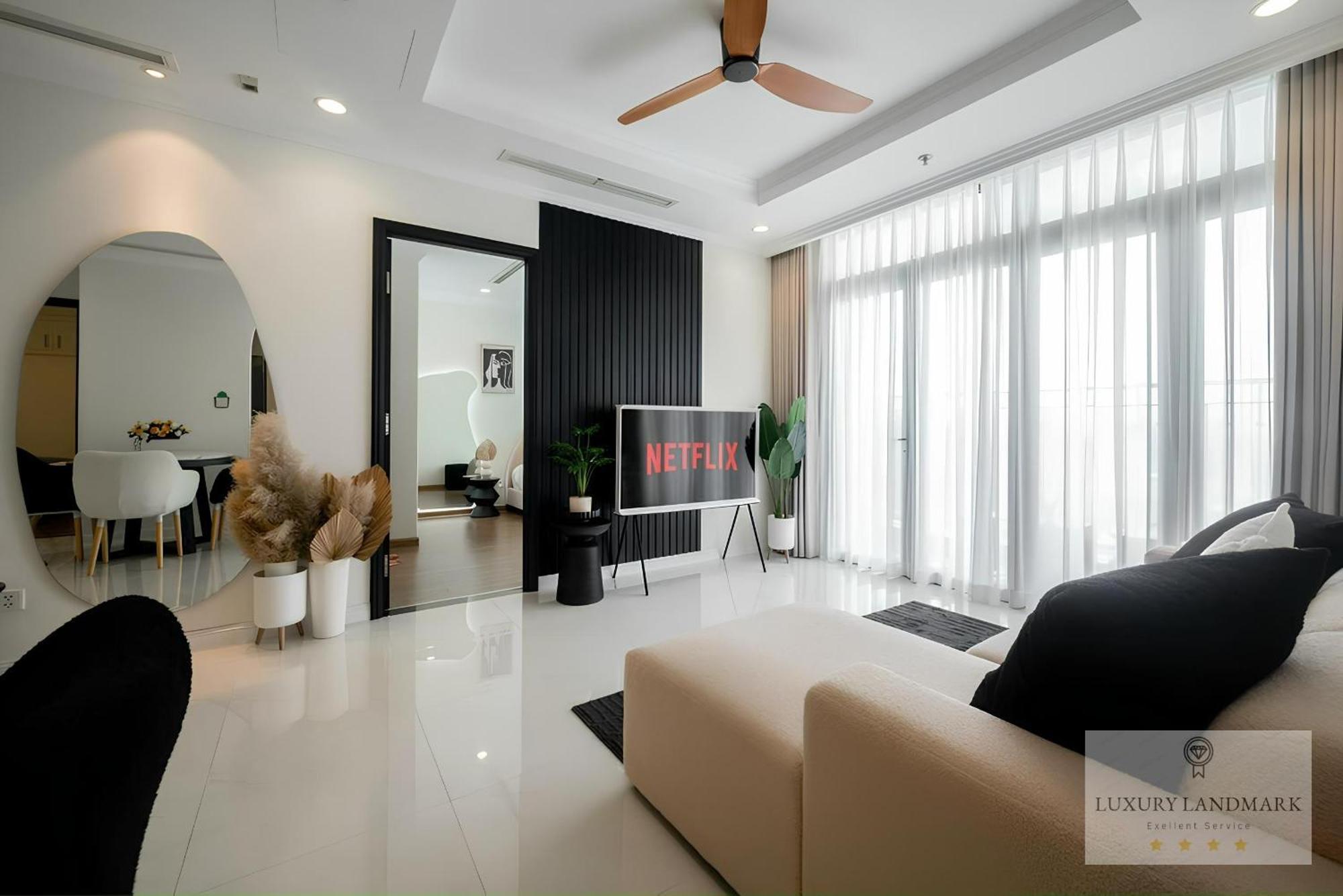 Sky Park Apartment - Vinhomes Central Park 호치민 외부 사진